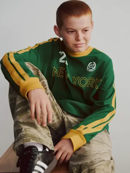 GAP Dětské oversize tričko - Kluci