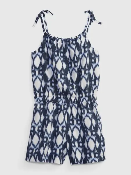 GAP Dětský lněný overal - Holky