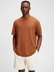 GAP Tričko short sleeve linen t-shirt - Pánské