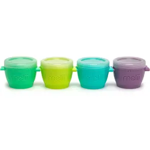 Melii Snap&Go miska na desiatu/olovrant 4x118 ml