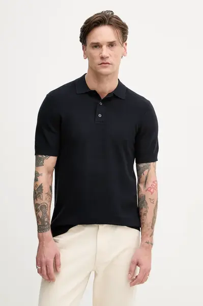 Hackett London polo tričko pánske s bavlnou