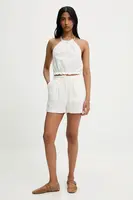 Bavlněná souprava Answear.LAB dámská, béžová barva