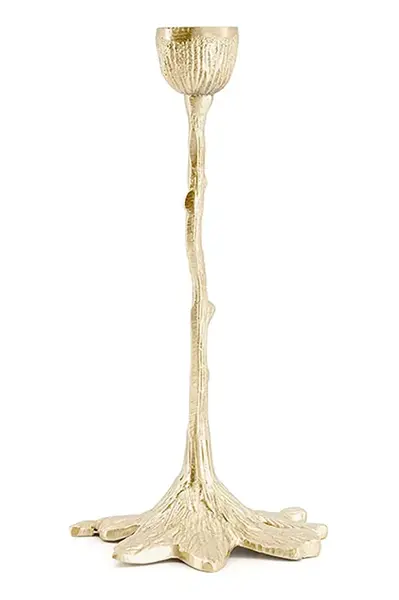 Dekorativní svícen Doing Goods 19,3 x 10 x 9 cm žlutá barva