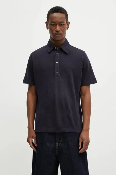 Plátěné polo tričko Paul Smith