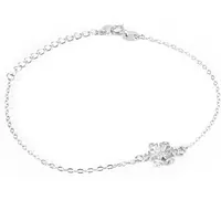 Beneto Krásný stříbrný náramek Vločka AGB637/21