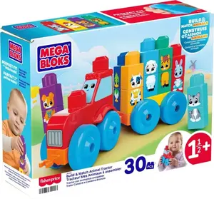 MEGA BLOKS TRAKTOR SE ZVÍŘÁTKY