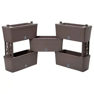 Sada truhlíků KIT5 šedé 32020