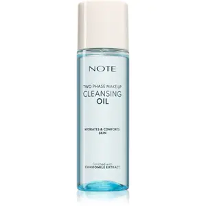 Note Cosmetique Two Phase Cleansing Oil dvoufázový odličovač voděodolného make-upu na oči a rty 100 ml