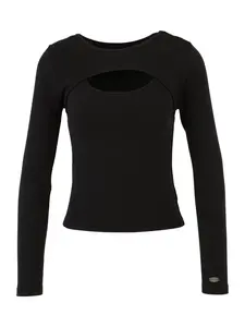 Gap Petite Tričko  čierna