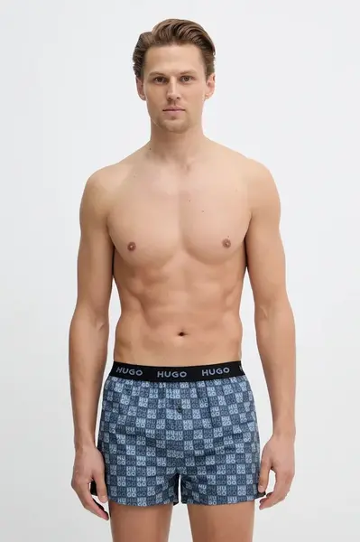 Bavlněné boxerky HUGO 3-pack