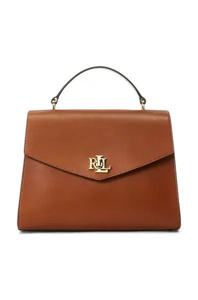 Kožená kabelka Lauren Ralph Lauren