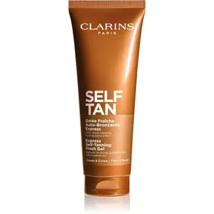 Clarins Self Tan Express Self-Tanning Fresh Gel samoopaľovací gél s hydratačným účinkom 125 ml