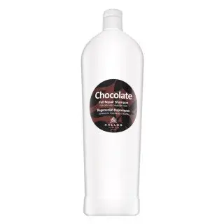 Kallos Chocolate Full Repair Shampoo posilujúci šampón pre veľmi poškodené vlasy 1000 ml