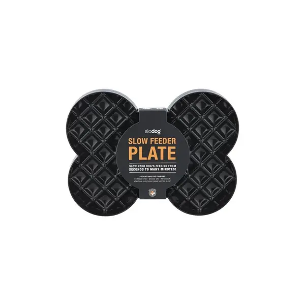 SloDog protihltací miska, Barva: Černá