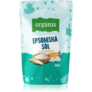 Organis Epsomská sůl s vitamínem C sůl do koupele 1000 g