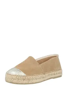 MACARENA Espadrilky 'Elisa 3'  tmavošedá / strieborná