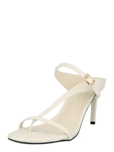 GLAMOROUS Sandále  biela