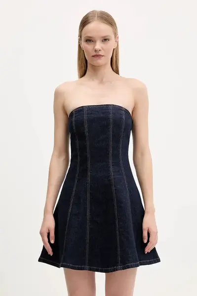 Džínové šaty Abercrombie & Fitch