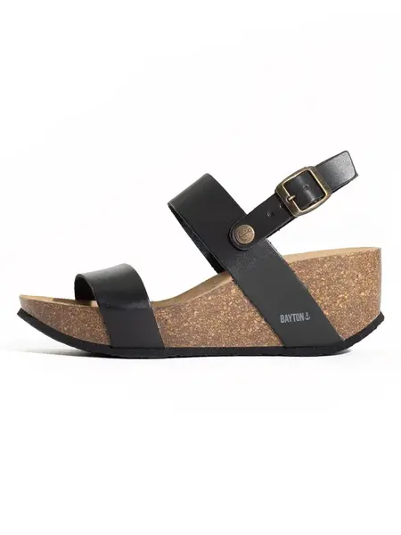 Bayton Sandále 'Selene'  hnedá / čierna