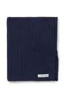 Dětský nákrčník Liewood tmavomodrá barva, hladký