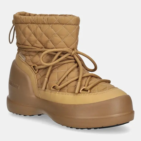 Sněhule Moon Boot MB MEZZALUNA QUILTED MID WP hnědá barva, 80D2500020 L003