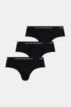 Spodní prádlo Emporio Armani Underwear 3-pack černá barva, EM000258 AF14132