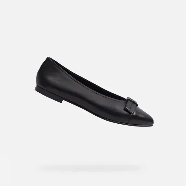 Black women's ballet flats Geox Millianee - Women's