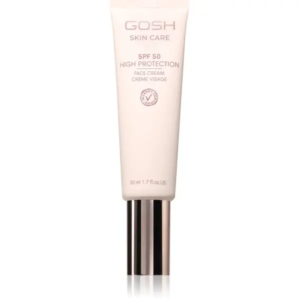 Gosh Skin Care SPF50 ochranný krém pro suchou a citlivou pleť SPF 50 50 ml