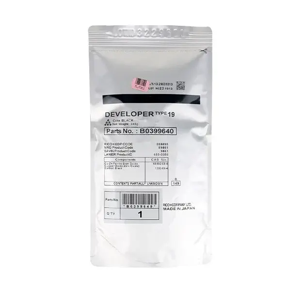 Ricoh 888095 čierny (black) originálny developer