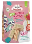 FRUCHTBAR BIO Waflové sušienky s jahodami 100 g