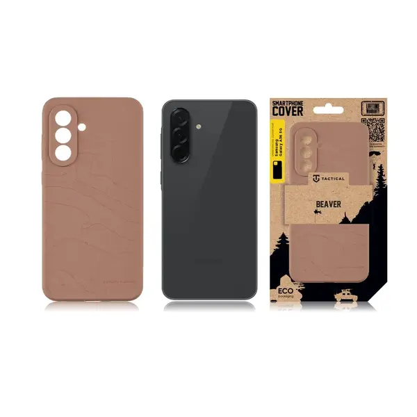 Zadní kryt Tactical Beaver pro Samsung Galaxy A36, mocha mousse