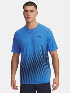 Pánské tričko Under Armour UA Tech Fade SS-BLU - Pánské