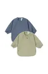 Dětský bryndáček Konges Sløjd 2 PACK DINNER BIB WITH SLEEVES 2-pack KS103632