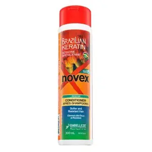 Novex Brazilian Keratin Conditioner posilňujúci kondicionér pre suché a poškodené vlasy 300 ml