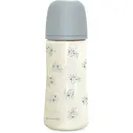 Suavinex Poetry XS Pro Physiological L dojčenská fľaša 6 m+ Dense Flow - Blue 360 ml