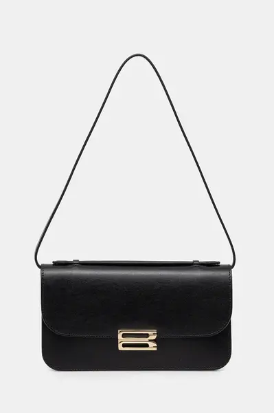 Kožená listová kabelka Victoria Beckham