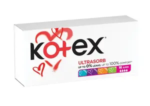 Kotex Ultra Sorb Super tampony 16 ks