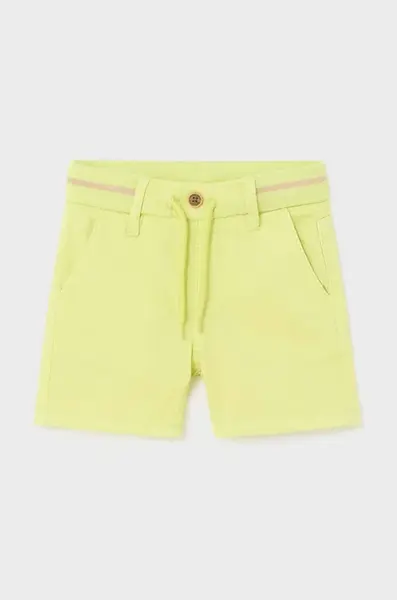 Kojenecké šortky Mayoral zelená barva