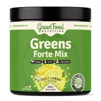 GreenFood Nutrition Greens Forte Mix juicy lemon 240 g