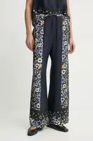 Hedvábné kalhoty MUNTHE FABERT