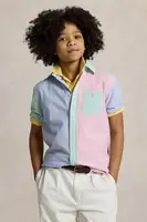 Dětská bavlněná košile Polo Ralph Lauren
