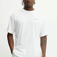 Sportovní tričko Columbia Cedar Trail bílá barva, s potiskem, 2120381