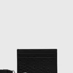 Kožený držák na karty a klíčenka Armani Exchange