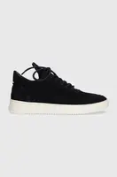 Semišové tenisky Filling Pieces Low Top Suede Organic tmavomodrá barva, 10122791658