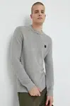 Svetr Solid pánský, šedá barva, lehký