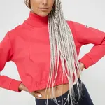 Mikina Fila dámská, oranžová barva, hladká