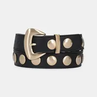 Pásek Morgan 3DOTS dámský, černá barva, 3DOTS