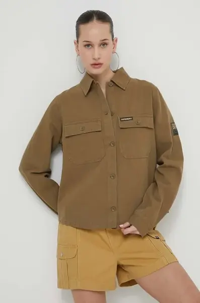 Bavlněná košile Superdry