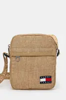 Ledvinka Tommy Jeans béžová barva, AM0AM12900