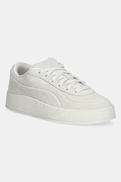 Semišové tenisky Puma CA Luxe Elevated šedá barva, 401356